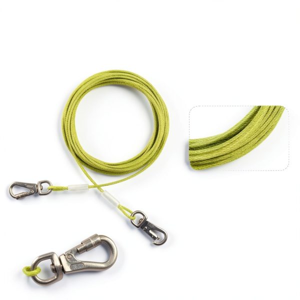 Mi Pupjoy Dog Tie Out Cable Heavy Duty Locking Carabiner-1