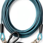 Evilplan Reflective Dog Tie Out Cable Heavy Duty Pet Runner-0