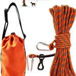 XiaZ Dog Trolley System Reflective Rope Outdoor Pet Safety-0