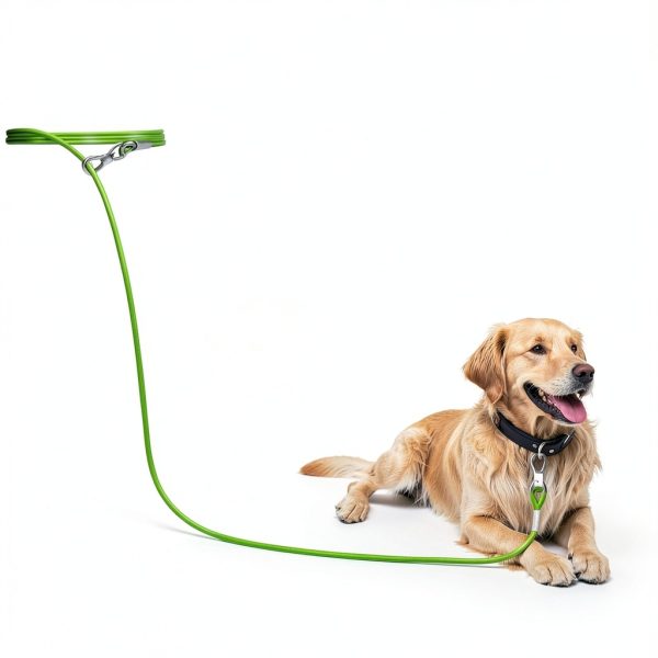 Tresbro Heavy Duty Dog Tie Out Cable Stainless Steel-5