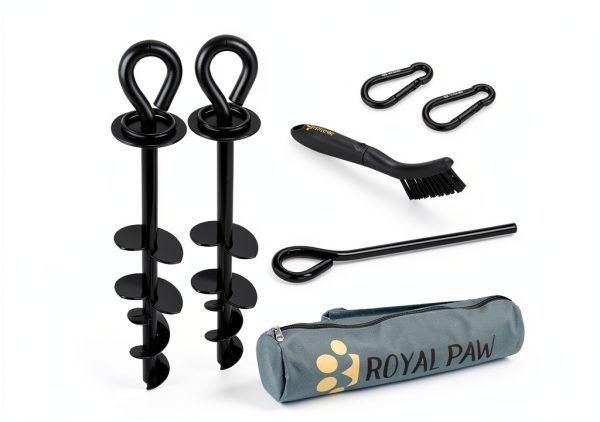 Royal Paw Dog Anchor Stainless Steel Heavy Duty Tie Out-1