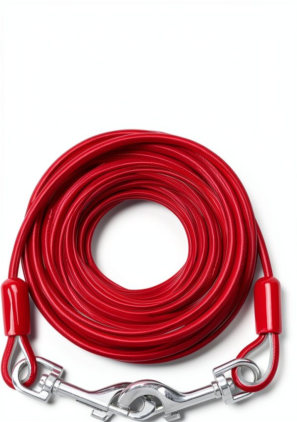 Tuff Pupper Dog Tie Out Cable Heavy Duty Galvanized Steel-1