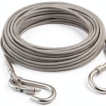 Tresbro Heavy Duty Dog Tie Out Cable Stainless Steel 250lbs-0