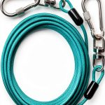 Jenico Dog Tie Out Cable Heavy Duty Reflective Tangle Free-0