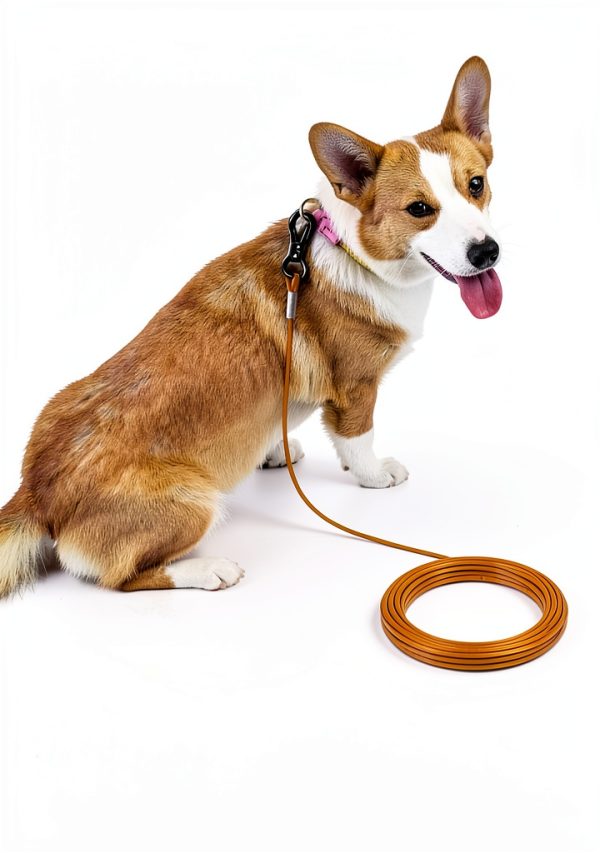 XiaZ Dog Tie Out Stainless Steel Cable Reflective Pet Safety-4