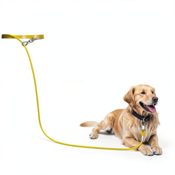 Tresbro Heavy Duty Dog Tie Out Cable Stainless Steel-5