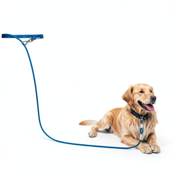 Tresbro Dog Tie Out Cable Stainless Steel Heavy Duty Leash-5