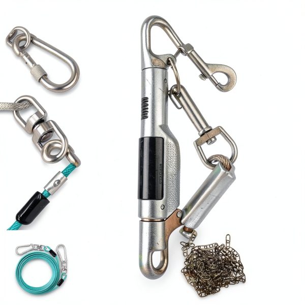Jenico Dog Tie Out Cable Heavy Duty Reflective Tangle Free-4