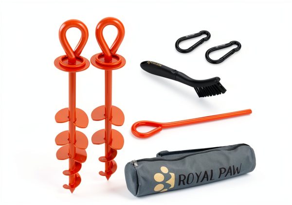 Royal Paw Dog Anchor Stainless Steel Heavy Duty Tie Out-1