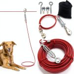 Pestairs Dog Trolley System Heavy Duty Two Dog Tie Out-0