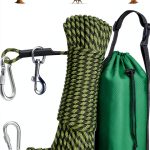Tresbro Dog Tie Out Cable Lightweight Portable Camping Leash-0