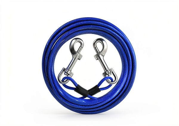 Jenico Dog Tie Out Cable Heavy Duty Steel Reflective Pet-5
