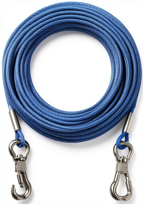 Tresbro Heavy Duty Dog Tie Out Cable Stainless Steel 250lbs-6
