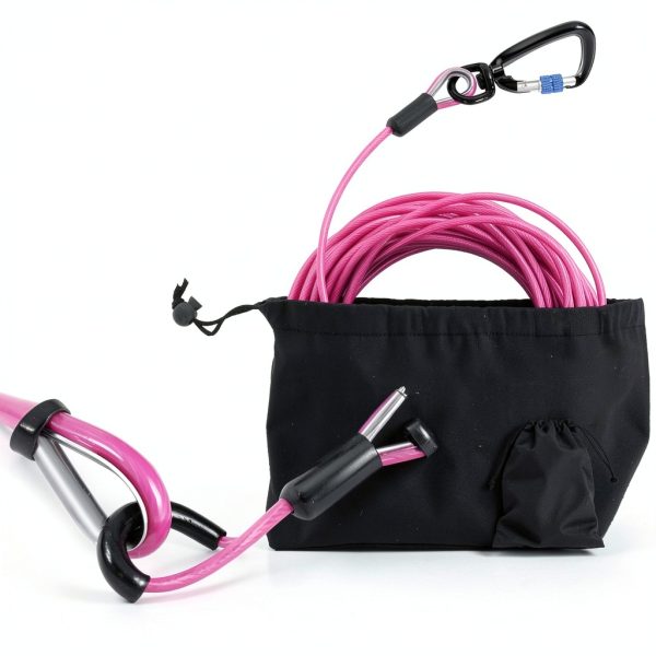 Snagle Paw Dog Tie Out Cable Secure Hook Rotating Design-4