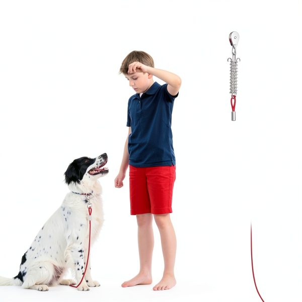 LUFFWELL Dog Tie Out Cable Heavy Duty Stainless Steel-5