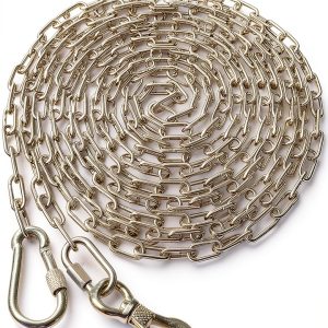 Tresbro Dog Tie Out Cable Metal Chain Rotatable Buckle-0
