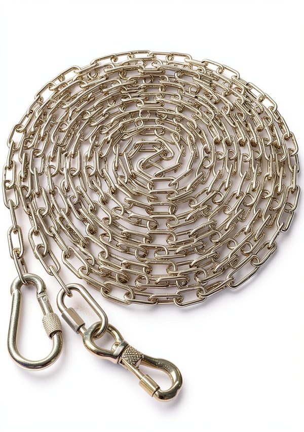 Tresbro Dog Tie Out Cable Metal Chain Rotatable Buckle-0