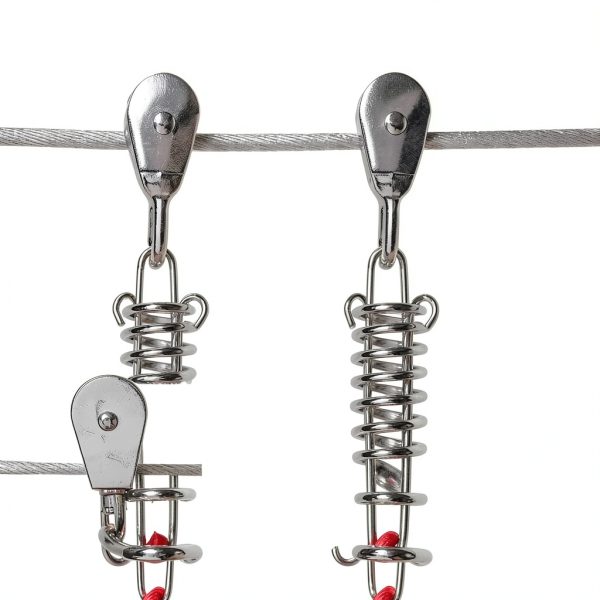 Dog Tie Out Cable Snagle Direct Stainless Steel Reflective-4