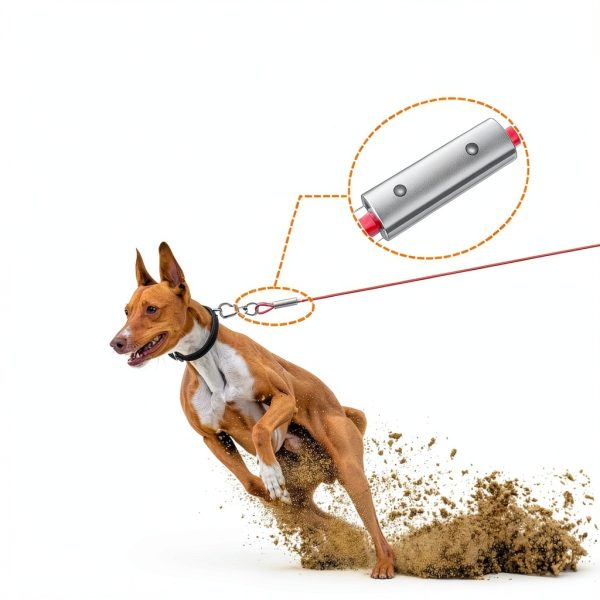 Tresbro Heavy Duty Dog Tie Out Cable Stainless Steel Leash-3