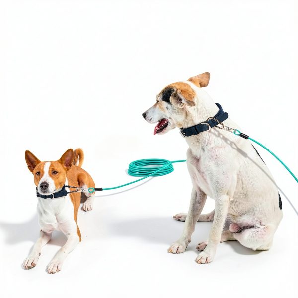 Evilplan Reflective Dog Tie Out Cable Heavy Duty Pet Runner-1