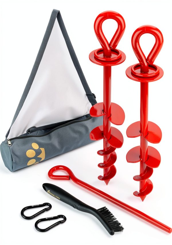 Dog Tie Out Stake ROYAL PAW Stainless Steel Heavy Duty-0