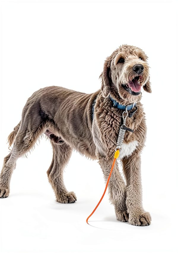 Petbobi Dog Tie Out Cable Orange Blue Black Sizes-5