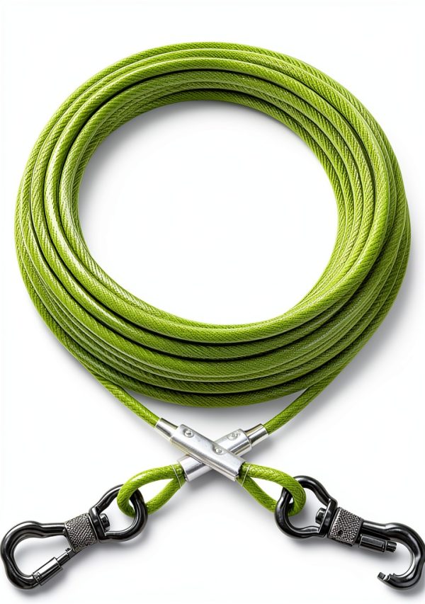 XiaZ Dog Tie Out Cable Stainless Steel Reflective Pet-0