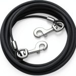 HaiYUAN Dog Tie Out Cable Durable Steel Rust Proof-0