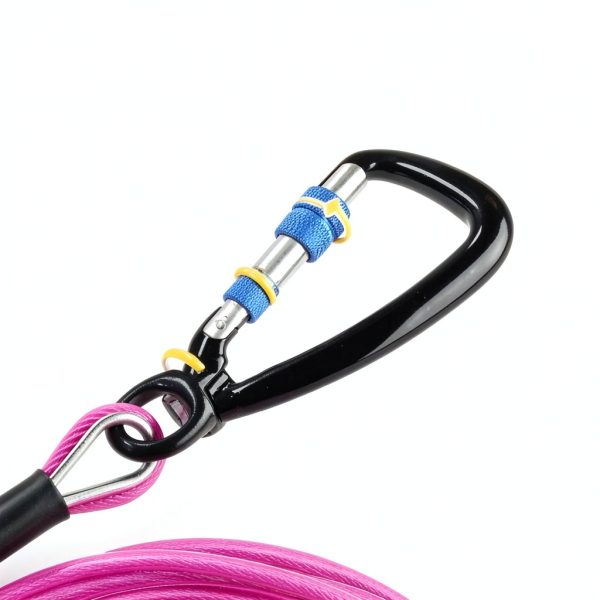 Snagle Paw Dog Tie Out Cable Secure Hook Rotating Design-1