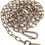 Snagle Paw Heavy Duty Dog Chain Leash Rust Proof Tether-0