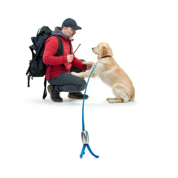 HaiYUAN Dog Tie Out Cable Durable Steel Rust Proof-4