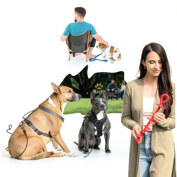 Royal Paw Dog Anchor Stainless Steel Heavy Duty Tie Out-4