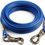 Tresbro Dog Tie Out Cable Stainless Steel Heavy Duty Leash-0