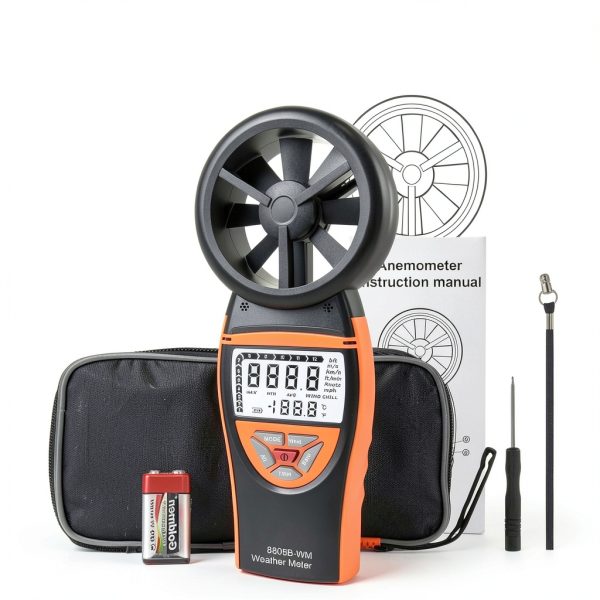 Anemometer INFURIDER Handheld Multifunction Weather Meter 8805-6