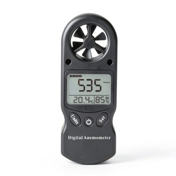 Handheld Digital Anemometer 8 in 1 by POGHDBXA Multi Color Meter-0