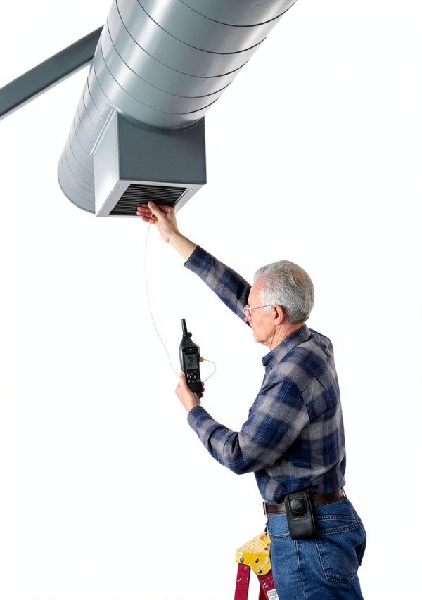 FLIR EM54 HVACR Meter with Vane Anemometer and K-Type Thermocouple-4