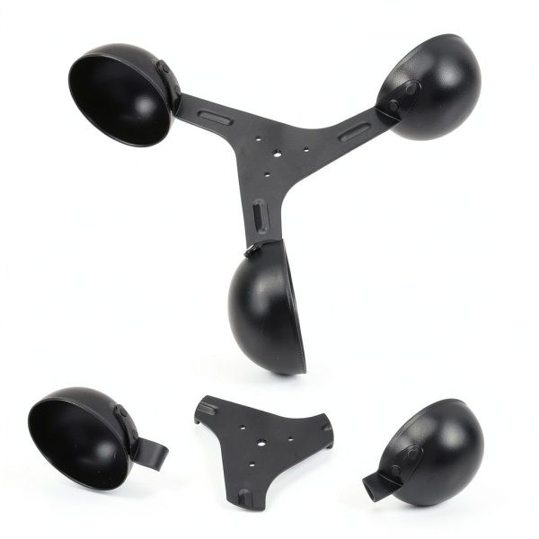 Alasum 3-Cup Anemometer Replacement Kit Aluminum Cups for Airflow-7