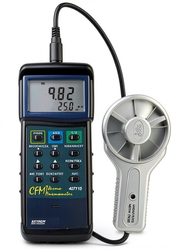 EXTECH Instruments 407113 CFM Metal Vane Anemometer-0