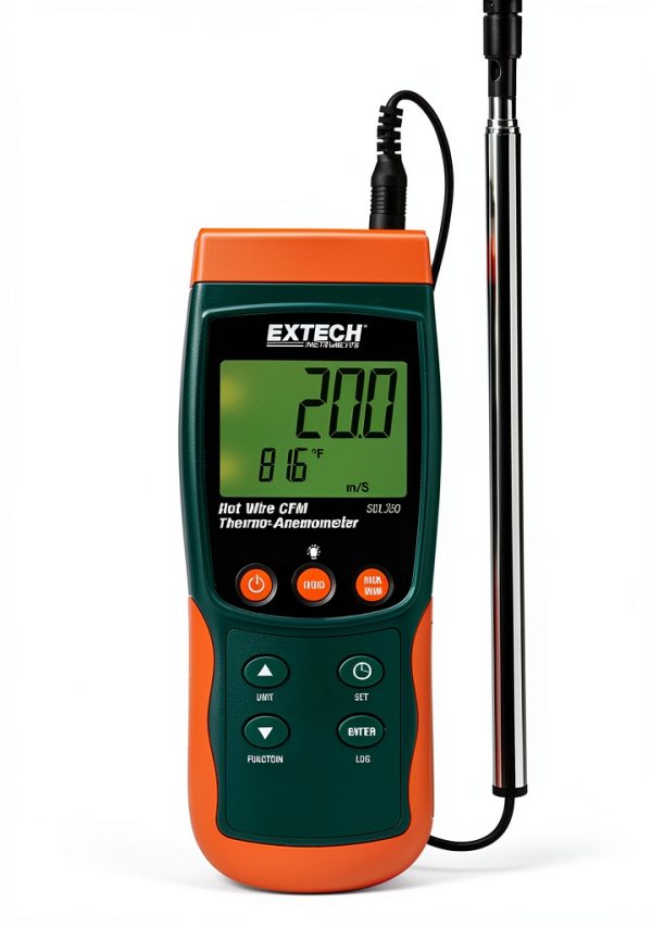 Extech SDL350 Hot Wire Thermo-Anemometer and Datalogger-0