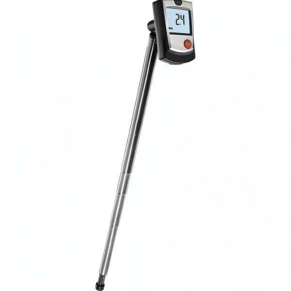 Testo 405 Digital Mini Anemometer Hot-Wire Probe 0-10 m/s 99,990 m3/h-0