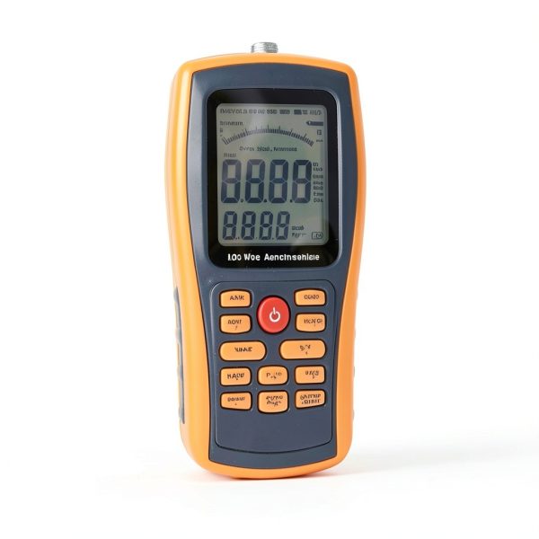 Hot Wire Anemometer Sorand Portable 3-in-1 Air Speed Temp Volume Meter-4