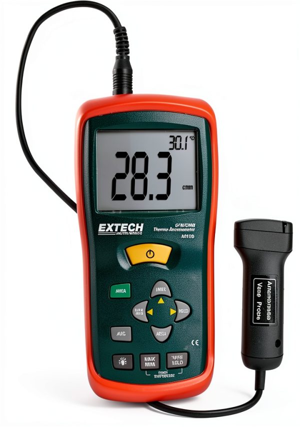 Extech AN100 CFM/CMM Mini Thermo-Anemometer-0