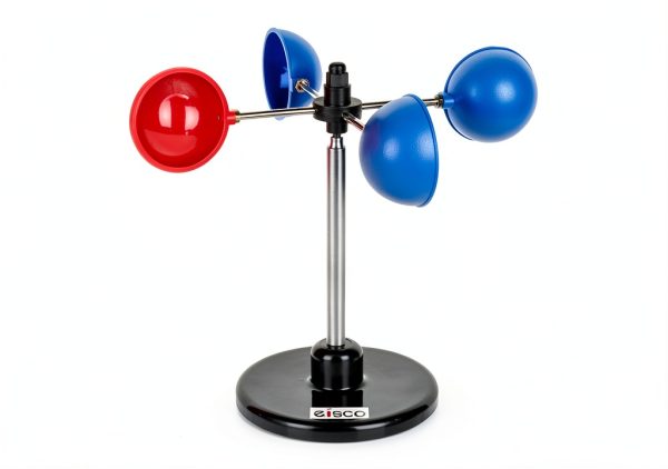Eisco - Small Anemometer for Measuring Wind Speed Durable Weather-Resistant Design for Outdoor and Educational Use-0